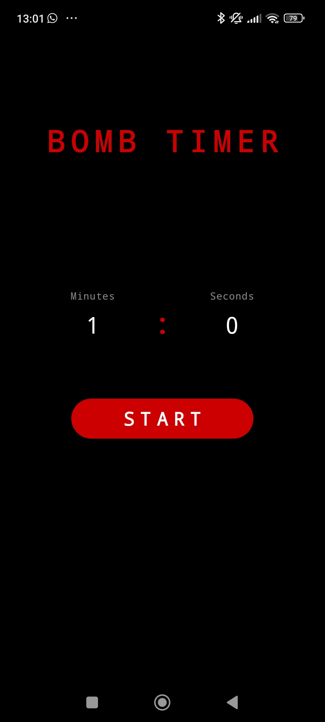 Bomb Timer - Set your countdown